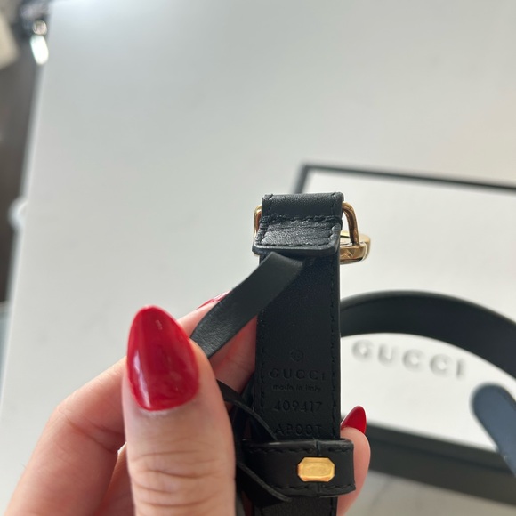 GG MARMONT THIN BELT GUCCI AUTHENTIC - Picture 5 of 7